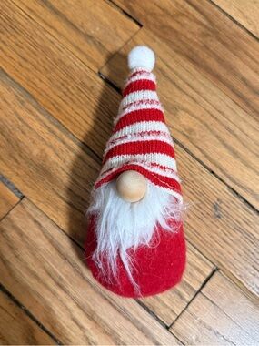 Target Red and White Striped Gnome Holiday Figurine